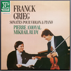 César Franck / Edvard Grieg / Pierre Amoyal / Mikhaïl Rudy Sonates Pour Violon & Piano Vinyl LP USED
