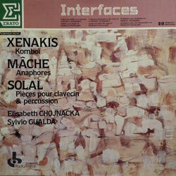 Iannis Xenakis / François-Bernard Mâche / Martial Solal / Elisabeth Chojnacka / Sylvio Gualda Komboï / Anaphores / Pièces Pour Clavecin & Percussion V