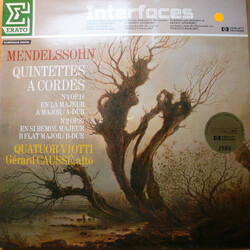 Felix Mendelssohn-Bartholdy / Quatuor Viotti / Gérard Caussé Quintettes A Cordes No. 1 Op. 18 En La Majeur - No 2 Op. 87 En Si Bemol Majeur Vinyl LP U
