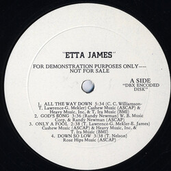 Etta James Etta James Vinyl LP USED
