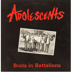 Adolescents Brats In Battalions Vinyl LP USED