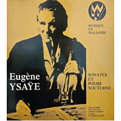 Eugène Ysaÿe / Gérard Jarry / Koji Toyoda / Frédéric Lodéon / Georges Pludermacher Sonates Et Poeme Nocturne Vinyl LP USED