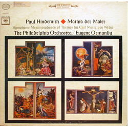 Paul Hindemith / Eugene Ormandy / The Philadelphia Orchestra Mathis Der Maler / Symphonic Metamorphoses Of Themes By Carl Maria Von Weber Vinyl LP USE