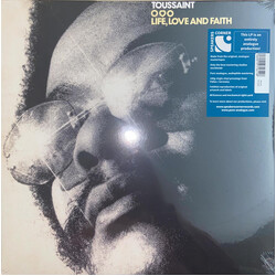 Allen Toussaint Life, Love And Faith Vinyl LP USED