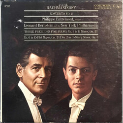Sergei Vasilyevich Rachmaninoff / Philippe Entremont / Leonard Bernstein / The New York Philharmonic Orchestra Concerto No. 2 / Three Preludes For Pia