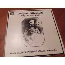 Jacques Offenbach / Alain Meunier / Philippe Muller Violoncello Duos Vinyl LP USED