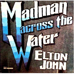 Elton John Madman Across The Water Vinyl LP USED