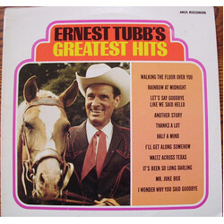 Ernest Tubb Ernest Tubb's Greatest Hits Vinyl LP USED