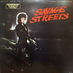 Various Savage Streets - Music From The Original Motion Picture Soundtrack Vinyl LP USED