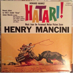 Henry Mancini Hatari! (Music From The Motion Picture Score) Vinyl LP USED