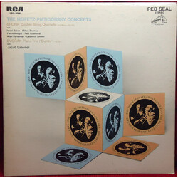 Jascha Heifetz / Gregor Piatigorsky / Louis Spohr / Antonín Dvořák Double String Quartette (In D Minor — Op. 65) / Piano Trio ("Dumky" — Op. 90) Vinyl