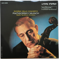 Antonín Dvořák / Gregor Piatigorsky / Charles Munch / Boston Symphony Orchestra Cello Concerto Vinyl LP USED
