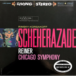 Nikolai Rimsky-Korsakov / Fritz Reiner / The Chicago Symphony Orchestra Scheherazade Vinyl LP USED