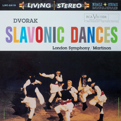 Antonín Dvořák / Jean Martinon / The London Symphony Orchestra Slavonic Dances Vinyl LP USED