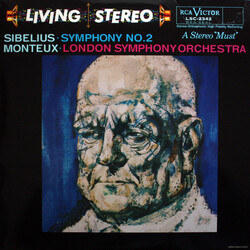 Jean Sibelius / Pierre Monteux / The London Symphony Orchestra Symphony No. 2 Vinyl LP USED