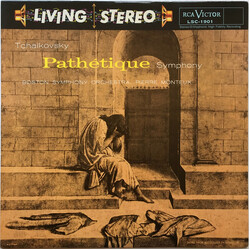 Pyotr Ilyich Tchaikovsky / Pierre Monteux / Boston Symphony Orchestra Pathétique Symphony Vinyl LP USED