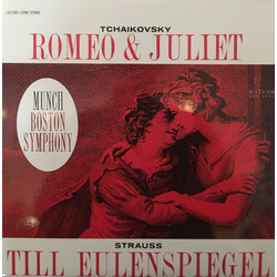 Pyotr Ilyich Tchaikovsky / Richard Strauss / Charles Munch / Boston Symphony Orchestra Tchaikovsky: Romeo & Juliet / Strauss: Till Eulenspiegel Vinyl 
