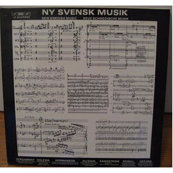 Moses Pergament / Hans Holewa / Åke Hermanson / Per-Gunnar Alldahl / Sven-David Sandström / Lars-Erik Rosell / Hans Gefors Ny Svensk Musik = New Swedi