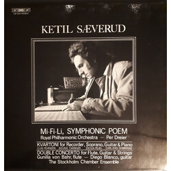 Ketil Sæverud Mi-Fi-Li, Symphonic Poem / Kvartoni For Recorder, Soprano, Guitar & Piano / Double Concerto For Flute, Guitar & Strings Vinyl LP USED