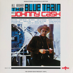 Johnny Cash All Aboard The Blue Train Vinyl LP USED
