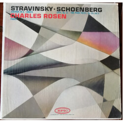 Charles Rosen Stravinsky: Serenade In A・Sonata / Schoenberg: Suite, Op. 25 ・ Two Piano Pieces, Op. 33a And b Vinyl LP USED
