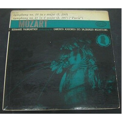 Wolfgang Amadeus Mozart Symphony No. 28 In C Major (k. 200) / Symphony No. 31 In D Major (k. 297) ("Paris") Vinyl LP USED