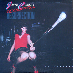 Jayne County Rock 'N' Roll Resurrection Vinyl LP USED