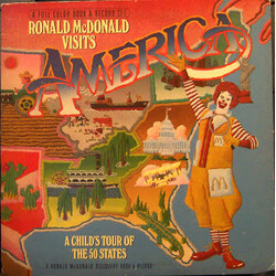 Ronald McDonald Visits America - A Child's Tour Of The 50 States Vinyl LP USED