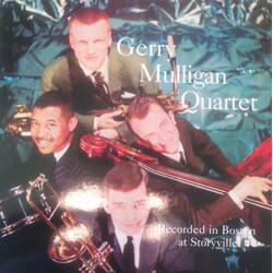 Gerry Mulligan Quartet Recorded In Boston At Storyville Vinyl LP USED