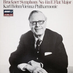 Anton Bruckner / Karl Böhm / Wiener Philharmoniker Symphony No. 4 In E Flat Major Vinyl LP USED