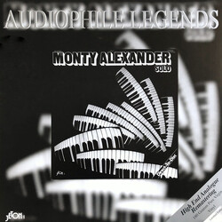 Monty Alexander Solo Vinyl LP USED