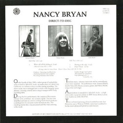Nancy Bryan Direct-To-Disc Vinyl LP USED