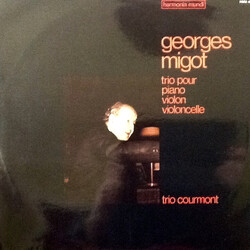 Georges Migot / Marie-Claude Chevalier / Claude Bardon / Alain Courmont / Trio Courmont Trio Pour Piano, Violon, Et Violoncelle Vinyl LP USED