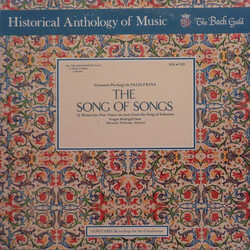 Giovanni Pierluigi da Palestrina / Prague Madrigal Singers / Miroslav Venhoda The Song Of Songs (21 Motets For Five Voices On Texts From The Song Of S