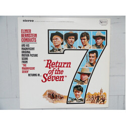Elmer Bernstein Return Of The Seven (Original Movie Soundtrack) Vinyl LP USED
