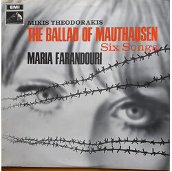 Mikis Theodorakis / Maria Farandouri The Ballad Of Mauthausen / Six Songs Vinyl LP USED