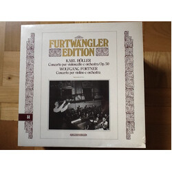 Karl Höller / Wolfgang Fortner / Wilhelm Furtwängler Concerto Per Violoncello E Orchestra Op. 50 / Concerto Per Violino E Orchestra Vinyl LP USED