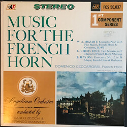 Domenico Ceccarossi / Orchestra Dell'Angelicum Di Milano / Franco Mannino / Carlo Zecchi Music For The French Horn Vinyl LP USED