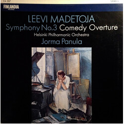 Leevi Madetoja / Helsinki Philharmonic Orchestra / Jorma Panula Symphony No. 3 / Comedy Overture Vinyl LP USED