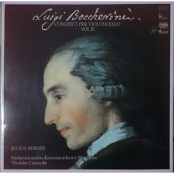 Luigi Boccherini / Julius Berger / Südwestdeutsches Kammerorchester / Vladislav Czarnecki Concerti Per Violoncello Vol II. Vinyl LP USED