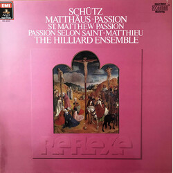 Heinrich Schütz / The Hilliard Ensemble Matthaüs-Passion Vinyl LP USED