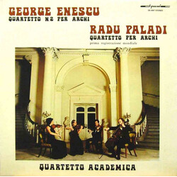George Enescu / Radu Paladi / Cvartetul Academica Quartetto N. 2 Per Archi / Quartetto Per Archi Vinyl LP USED