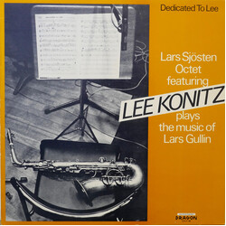 Lars Sjösten Octet / Lee Konitz Dedicated To Lee Vinyl LP USED