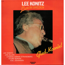 Lee Konitz Glad, Koonix! (Lee Konitz Live In Sweden) Vinyl LP USED