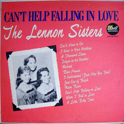 The Lennon Sisters Can't Help Falling In Love Vinyl LP USED