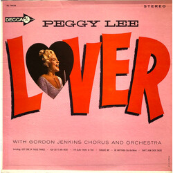 Peggy Lee Lover Vinyl LP USED