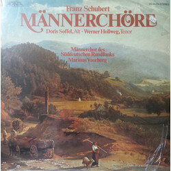 Franz Schubert / Doris Soffel / Werner Hollweg / Südfunk-Chor Stuttgart / Marinus Voorberg Männerchöre Vinyl LP USED