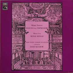 The Early Music Consort Of London / David Munrow / Michael Praetorius Music By Praetorius: Dances From Terpsichore / Motets From Musae Sioniae Vinyl L