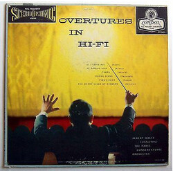 Albert Wolff / Orchestre De La Société Des Concerts Du Conservatoire Overtures In Hi-Fi Vinyl LP USED