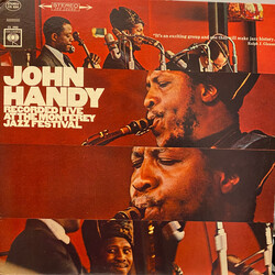 John Handy Recorded Live At The Monterey Jazz Festival Vinyl LP USED